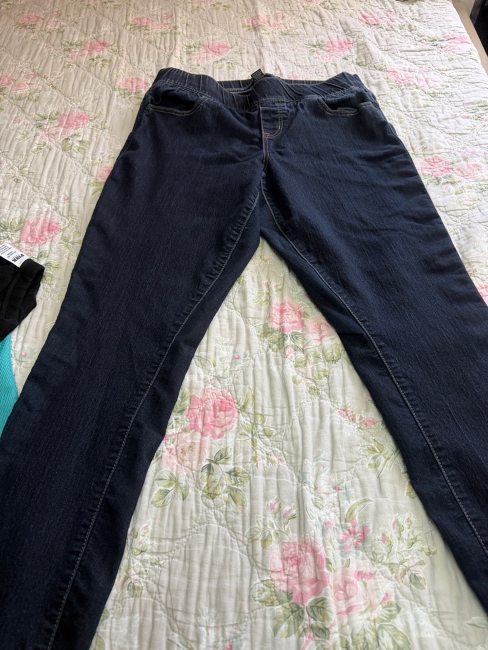 torrid Dark Wash Skinny Jeggings in Deep Blue